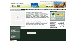 Desktop Screenshot of flyingdutchmentravel.com